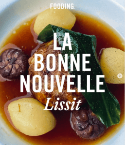 Restaurant Lissit in Paris mit dem Slogan ‚La Bonne Nouvelle‘ – kreative Bistronomie im 11. Arrondissement“