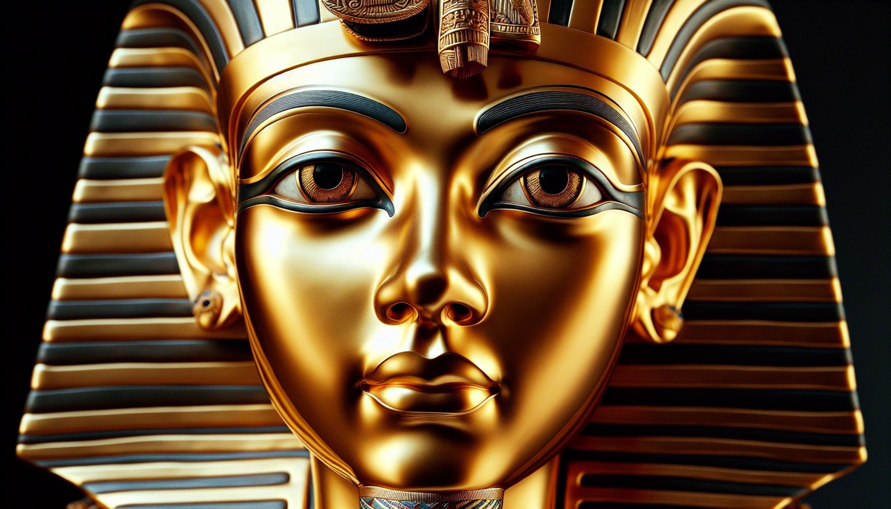 goldene Maske von Tutanchamun